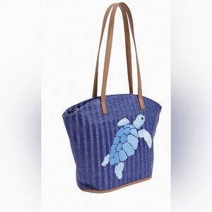 Vera Bradley
Straw Tote Bag in Regatta Turtle
Blue NWT out of stock